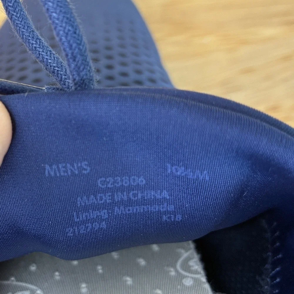 Cole Haan‎ 2.0 ZeroGrand Laser Wing Oxford Mens 10.5 Blue Nubuck Dress Sneakers